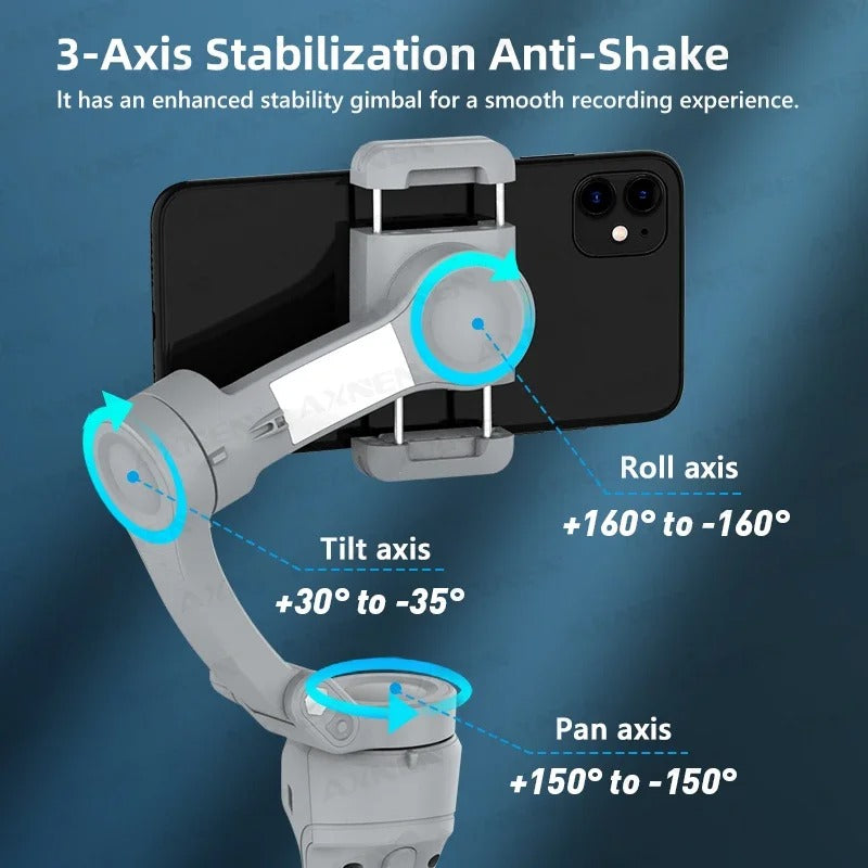 3 Axis handheld Gimbal Stabilizer