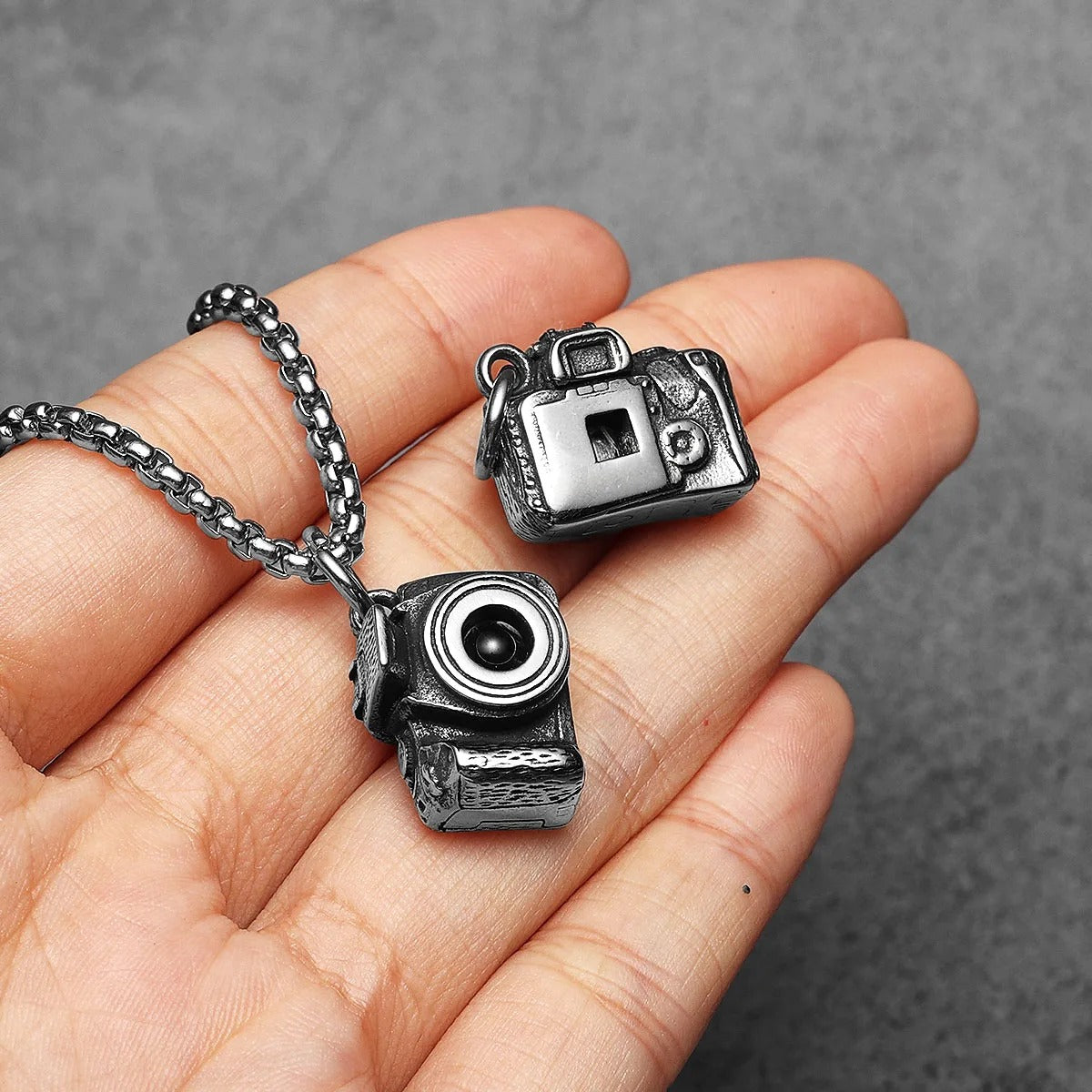 Retro Camera Men/Women Necklaces