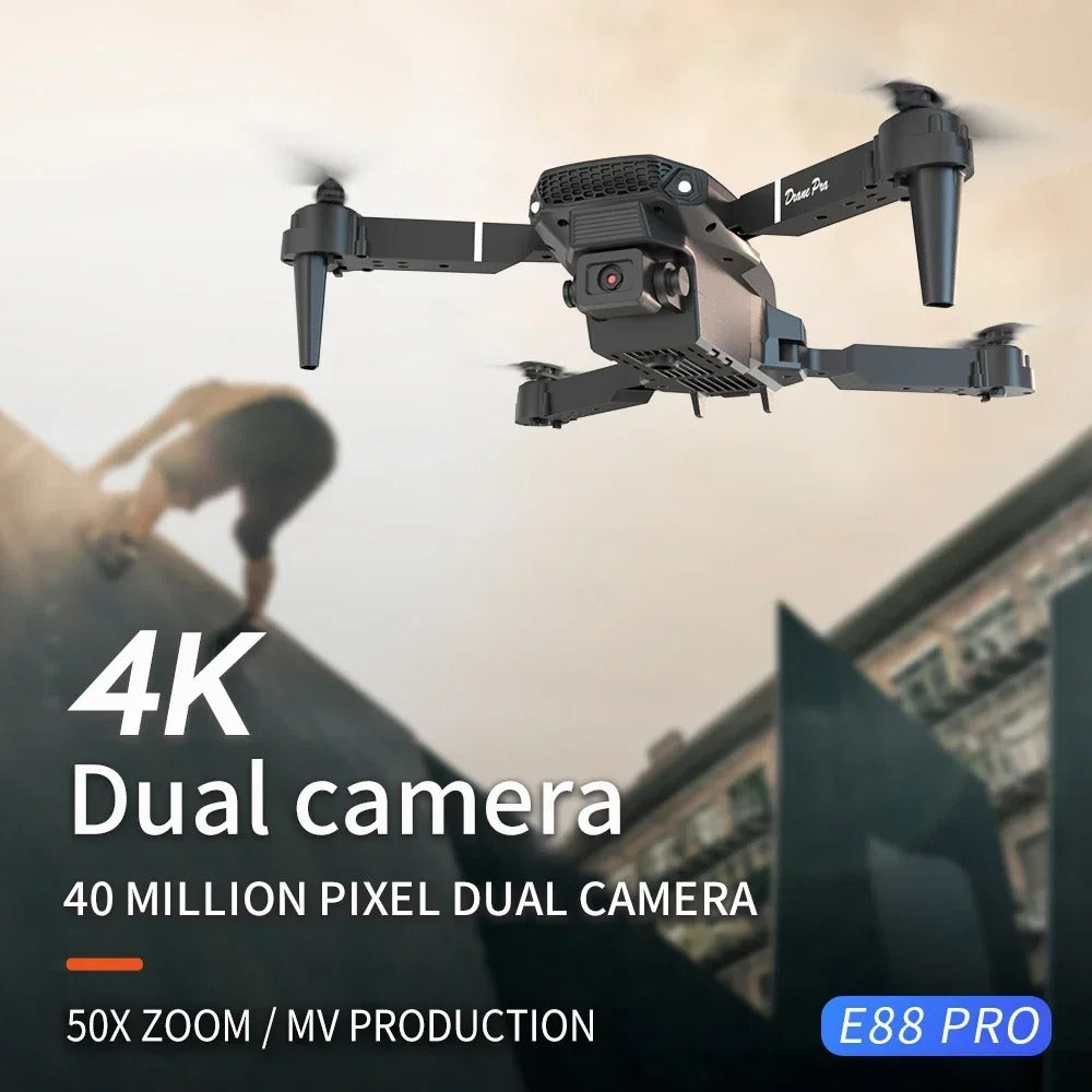 E88 drone camera with HD