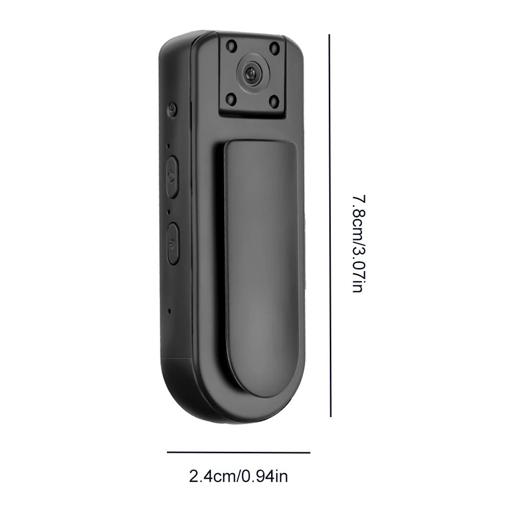 Mini Body Camera with Audio & Video Recording