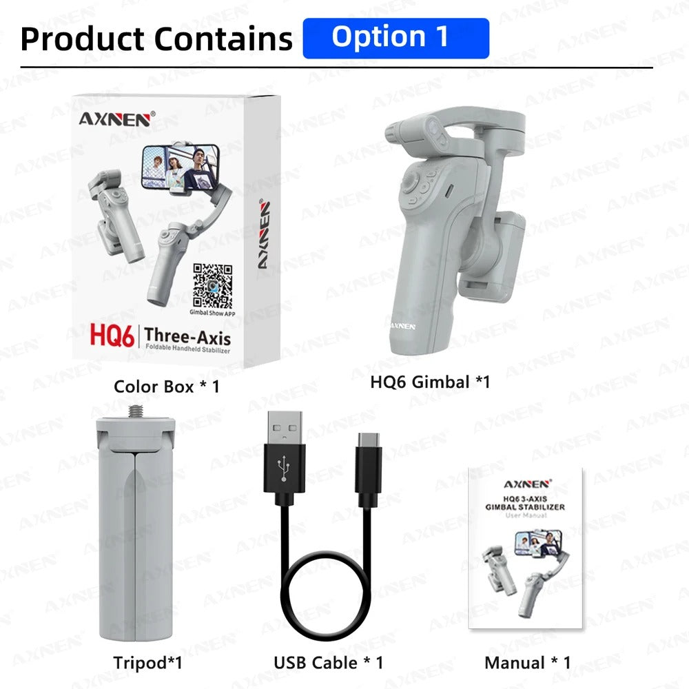 3 Axis handheld Gimbal Stabilizer