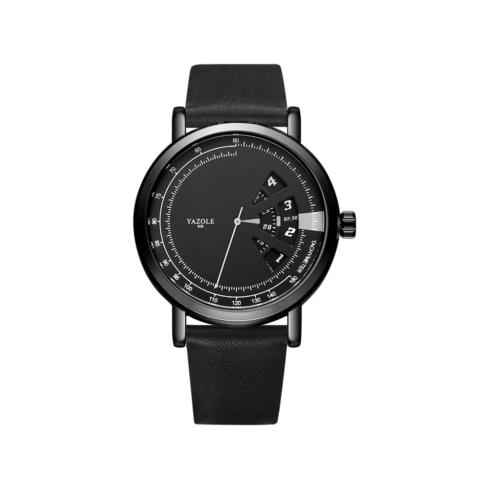 Mens Quartz Waterproof wristwatch