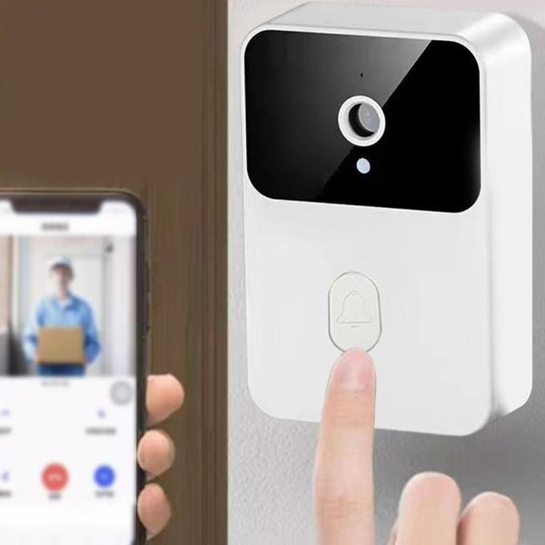 Wireless camera door bell